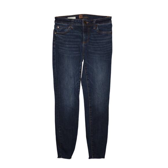 KUT FROM THE KLOTH NEW $109 Carlo Ankle Skinny Stretch Denim Jean Size 0 - Picture 1 of 4